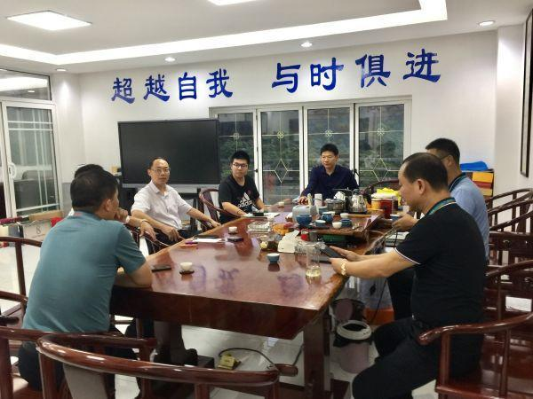 Dr.Chen Jianjun and his delegation came to DOCTOR RAIN CO.,LTD to guide the work
